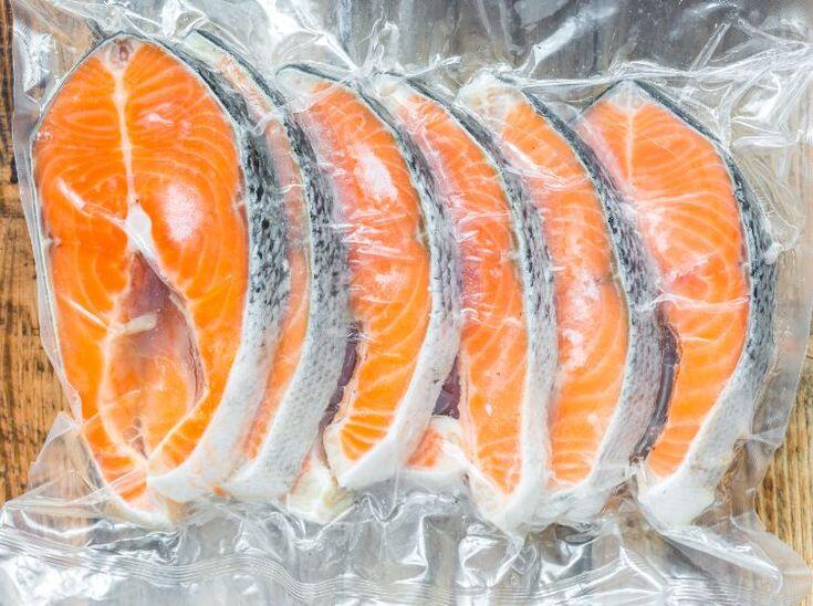 Vacuum Frozen Selected Fish